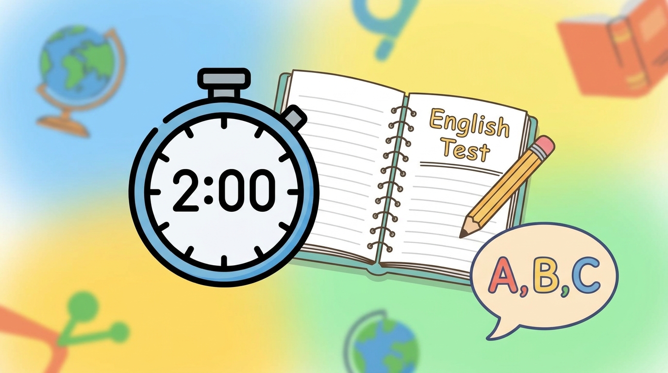 2 Minute English Test Challenge